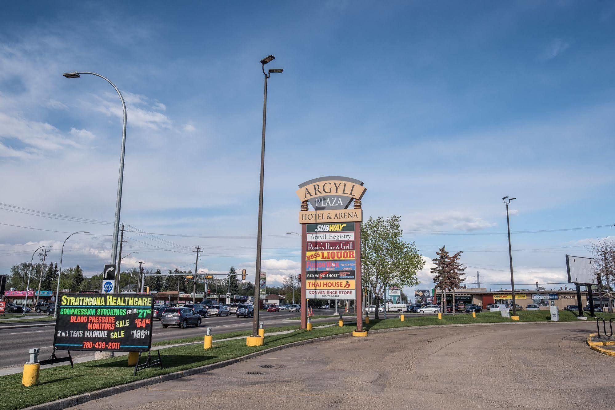 Argyll Plaza Hotel Edmonton Buitenkant foto